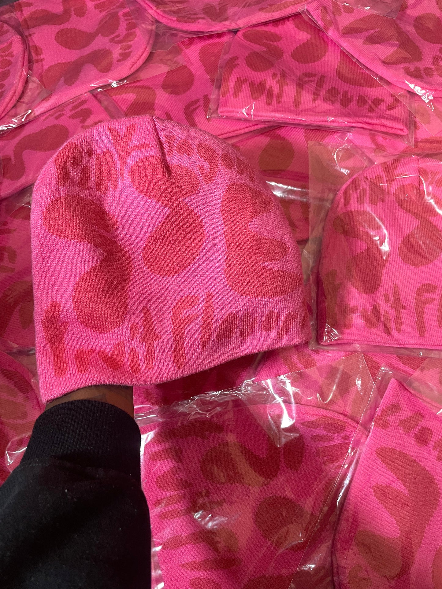Southside Ent Pink Dragon Beanie