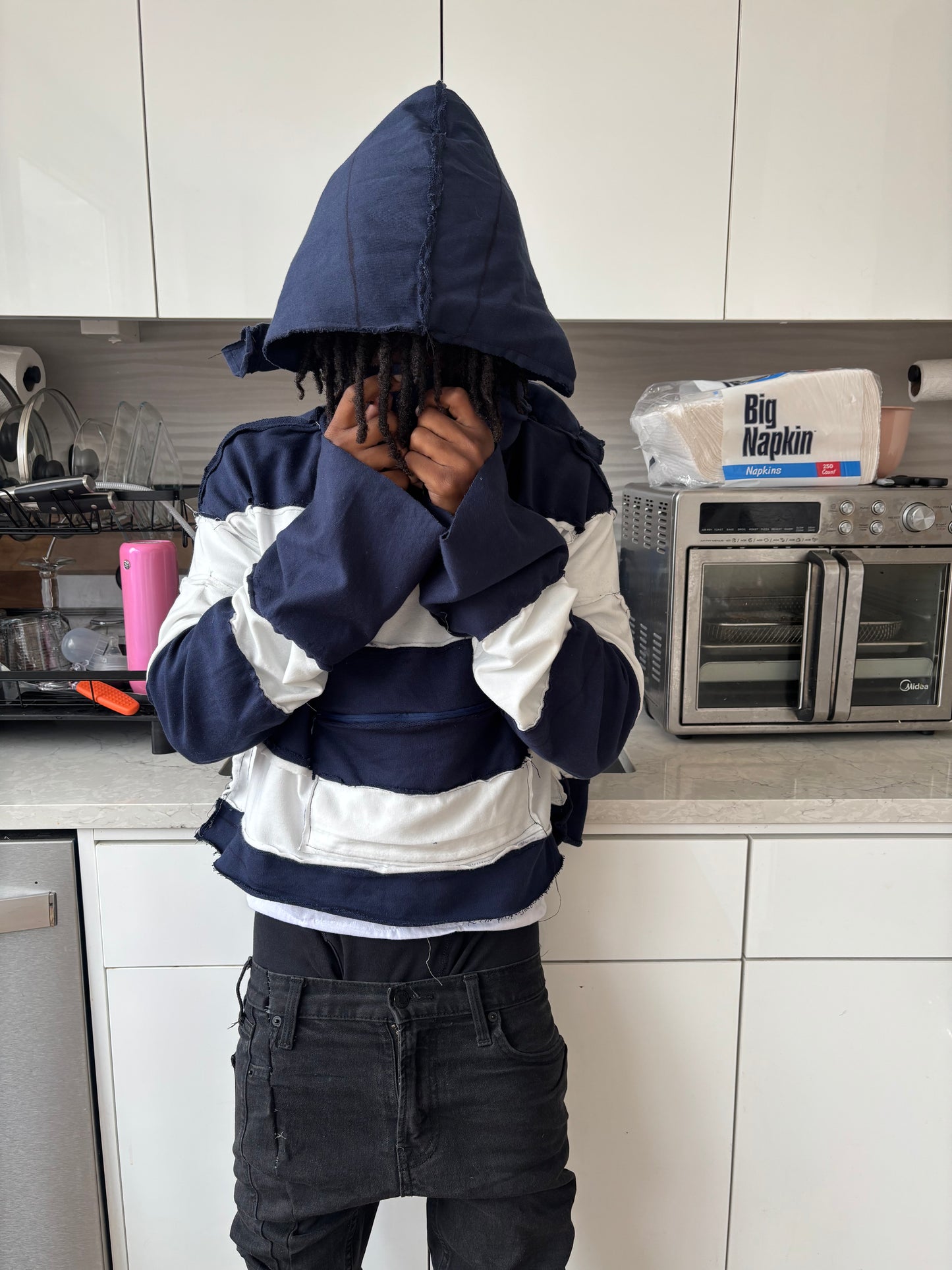 Kompy Stripe Hoodie