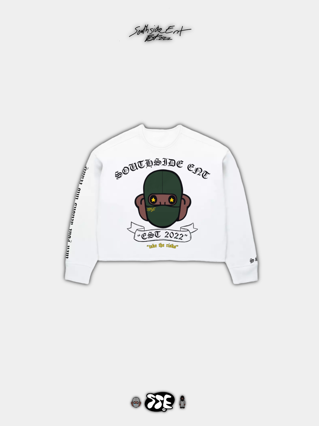 SouthSide Ent Pine Green Sweater