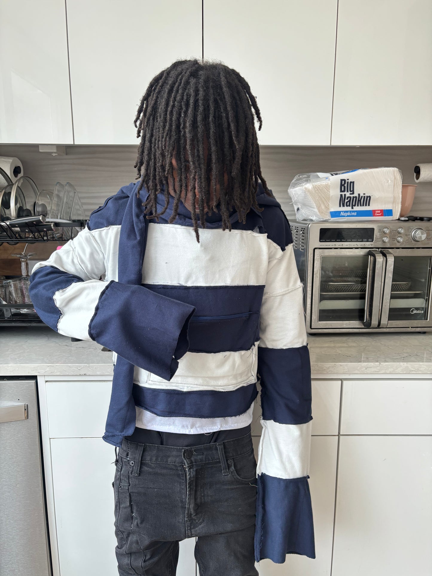 Kompy Stripe Hoodie