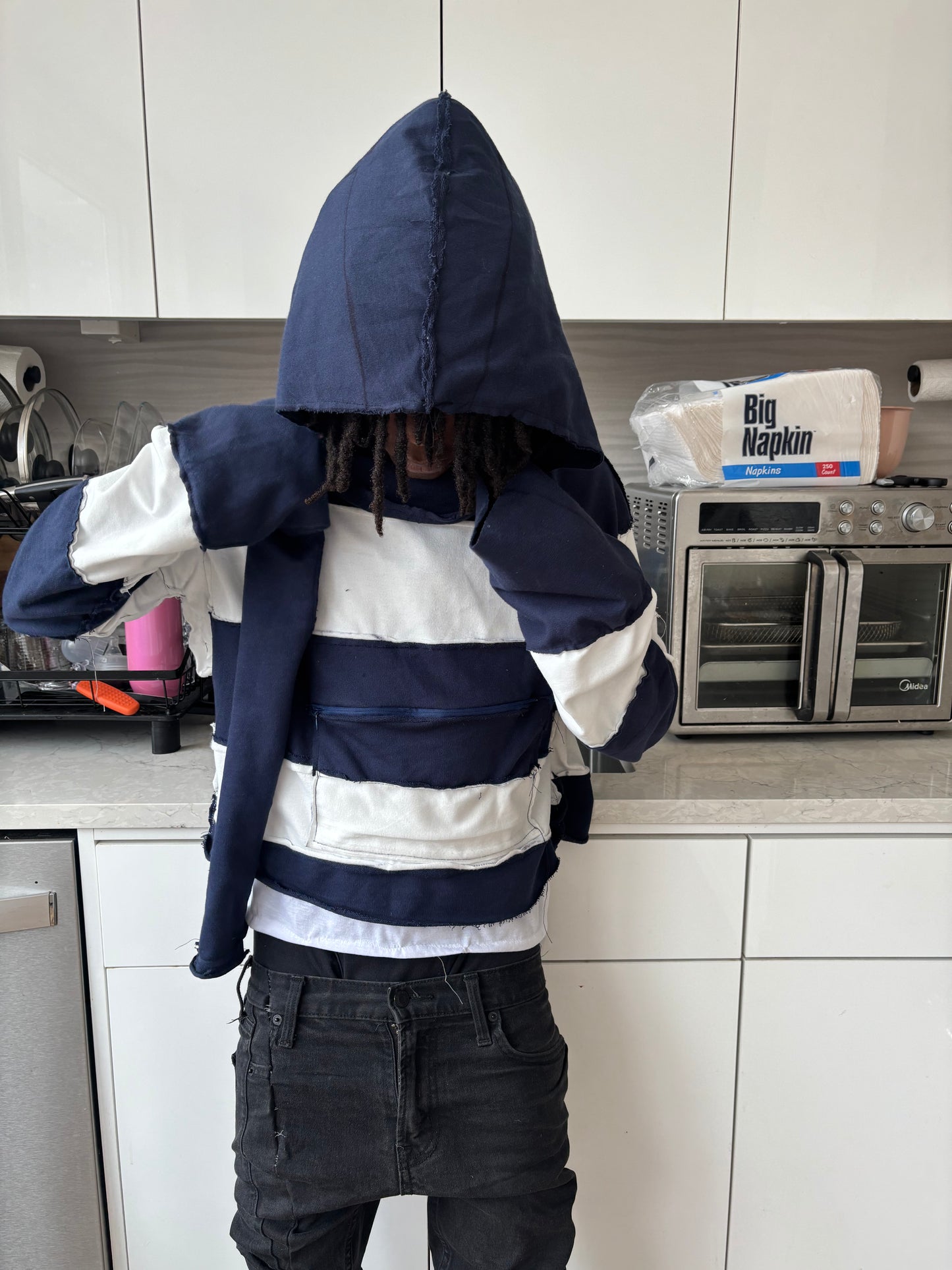 Kompy Stripe Hoodie