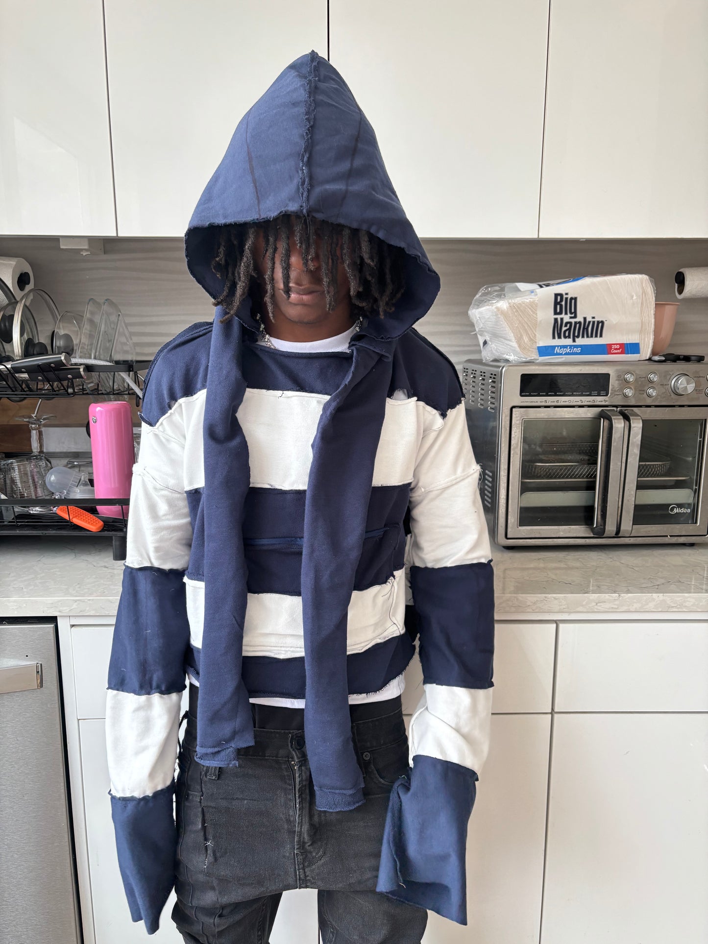 Kompy Stripe Hoodie
