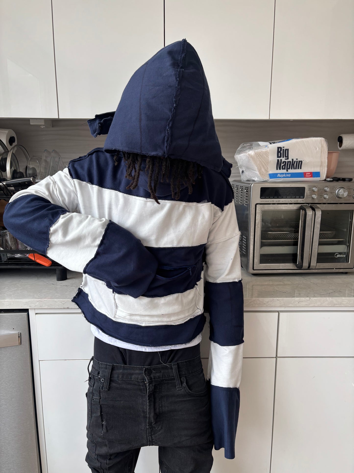 Kompy Stripe Hoodie