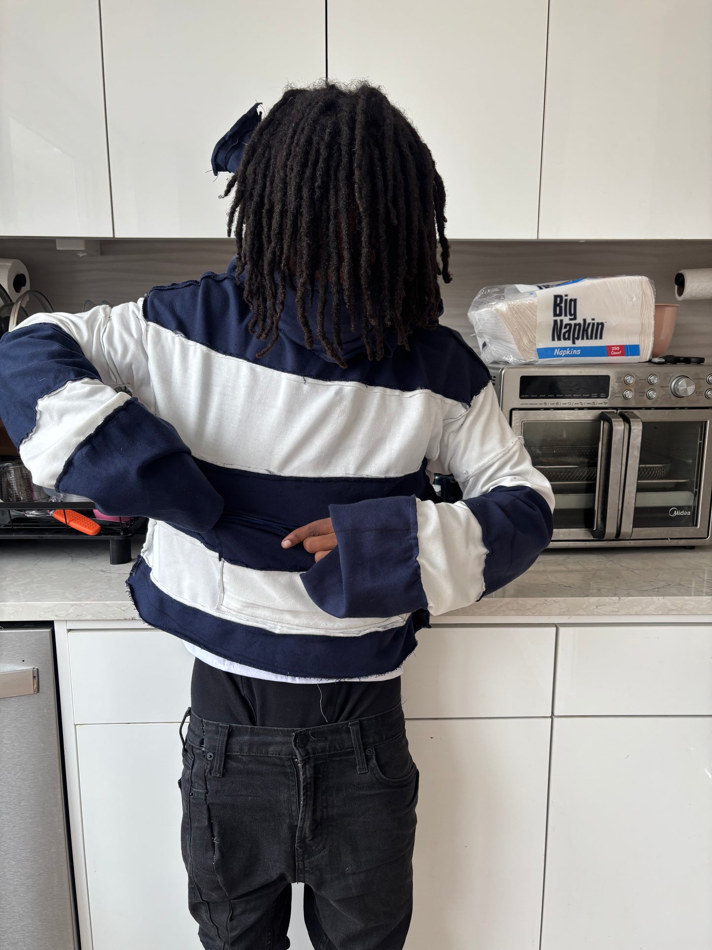 Kompy Stripe Hoodie